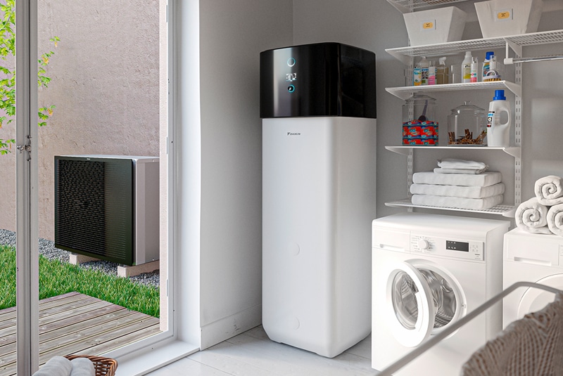 DAIKIN Altherma 3 H HT ECH2O - Waschküche